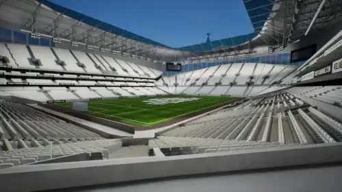 View from Section 231 at Tottenham Hotspur Stadium