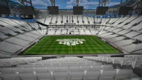 View from Section 802 at Tottenham Hotspur Stadium