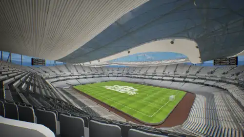 View from Section 108 at Emirates Stadium