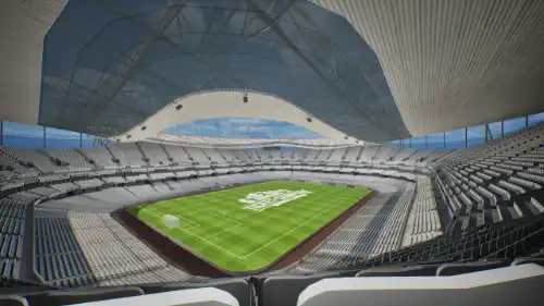 View from Section 118 at Emirates Stadium