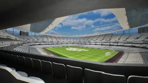 View from Section 135 VIP at Emirates Stadium