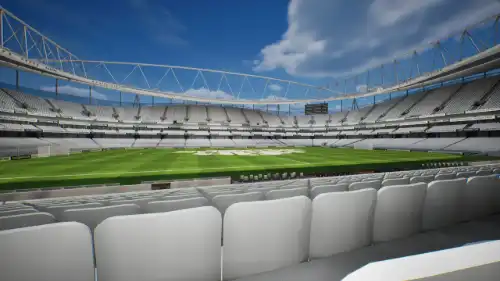 View from Section 2 at Emirates Stadium