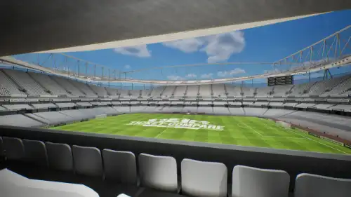 View from Section 71 VIP at Emirates Stadium