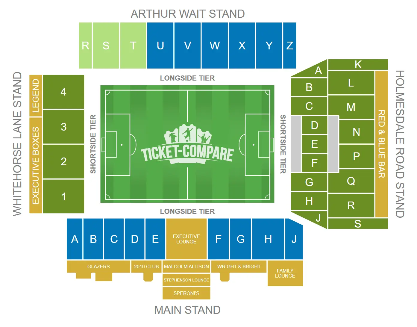 Selhurst Park Seating Plan