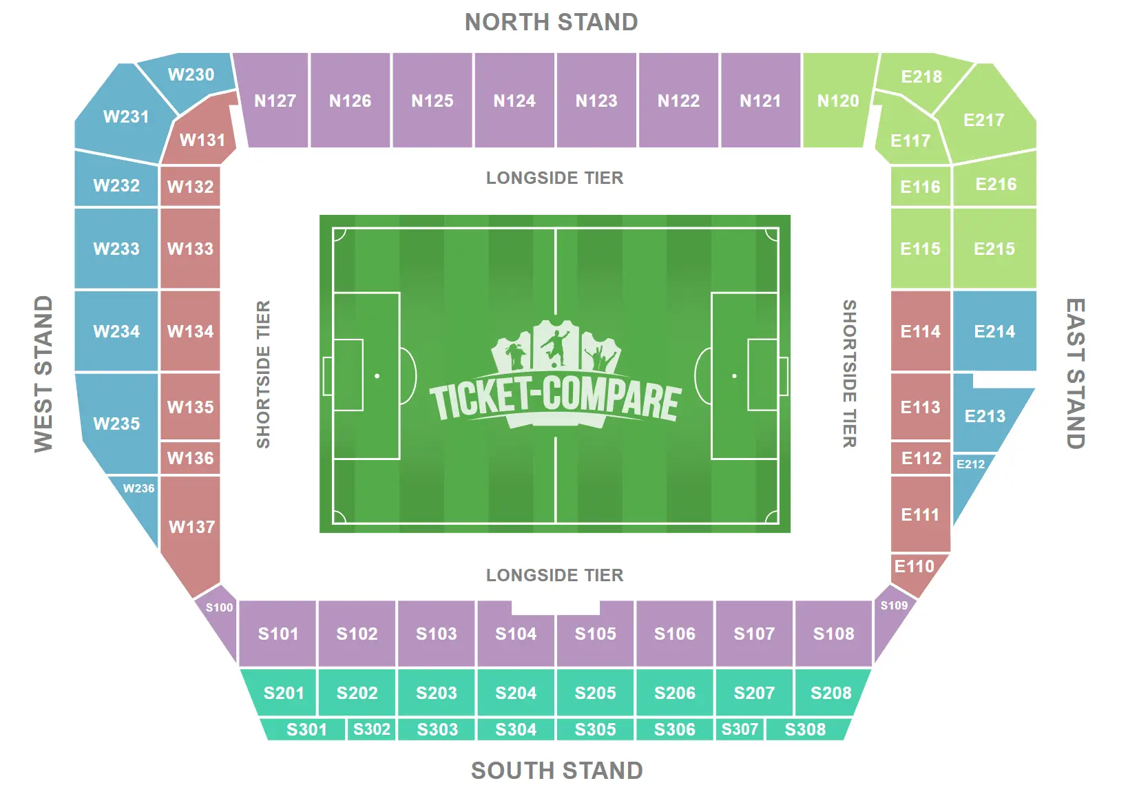 Community Stadium Seating Plan