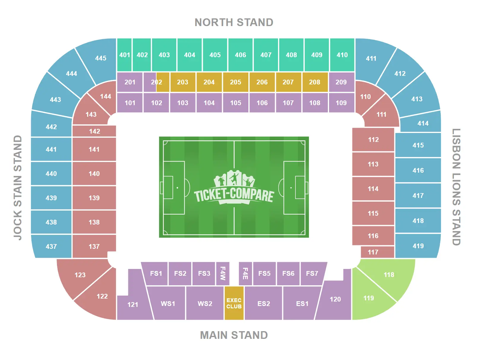 Celtic Park Seating Plan