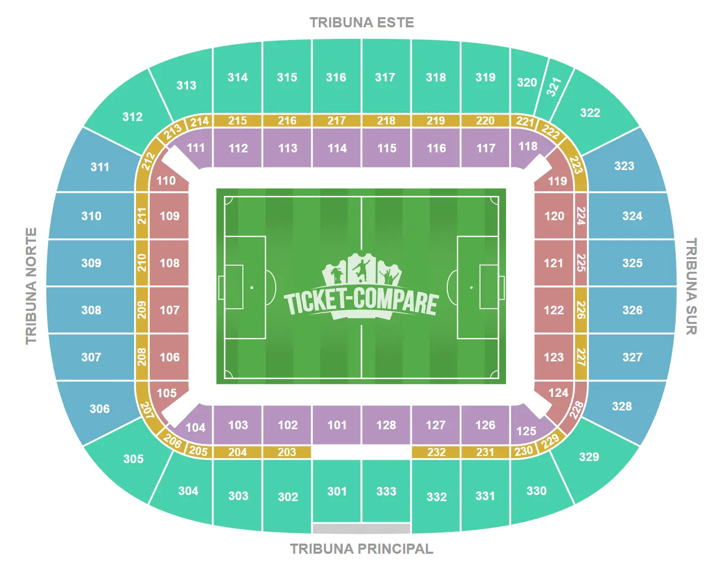 Estadio San Mames Seating Plan
