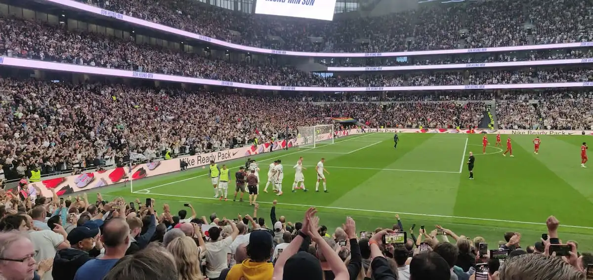 photo of Tottenham Hotspur Stadium's West Stand
